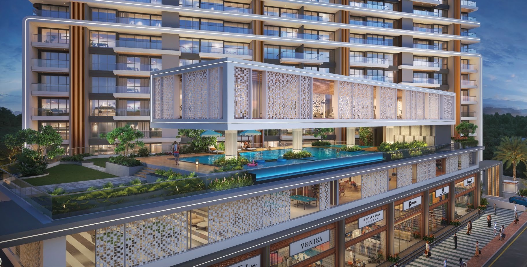 Nyati Elenor, Lulla Nagar — Nyati