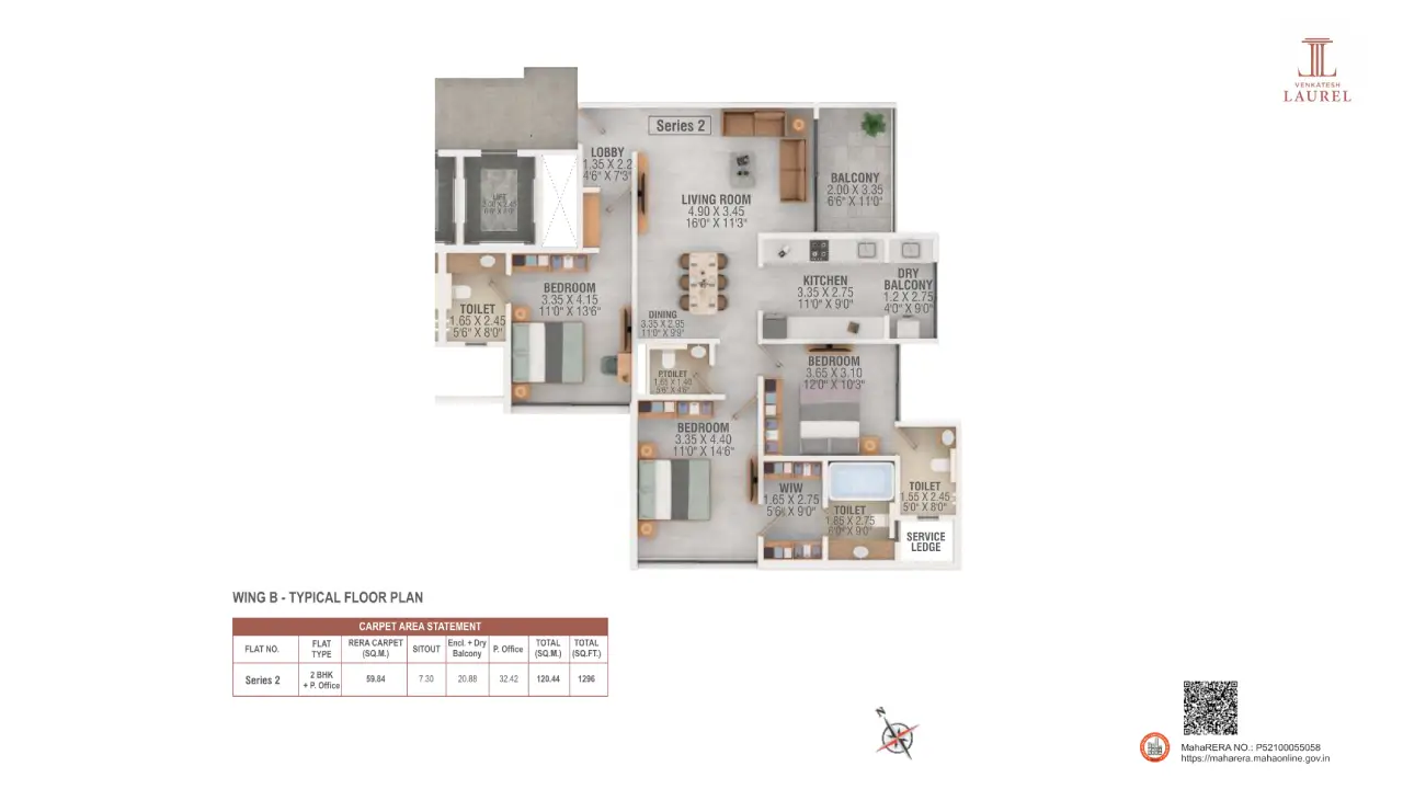 Venkatesh Laurel, Shivajinagar — Venkatesh